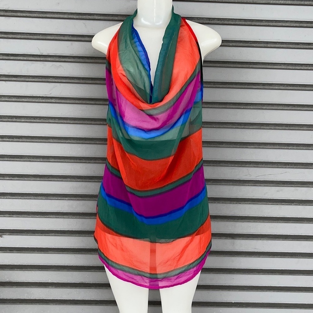 Myth NYC Multi Color Top Size L